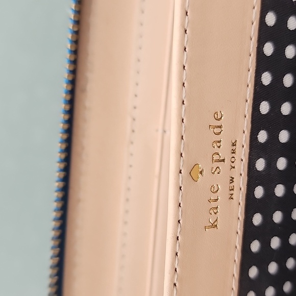 Kate Spade Blue Patent Leather wallet - Picture 13 of 15